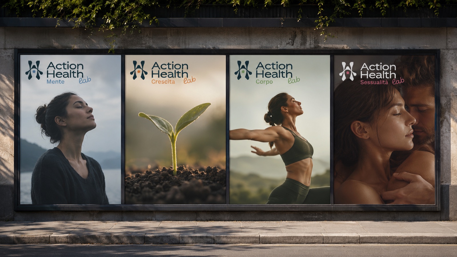 Action Health Lab · mockup 1