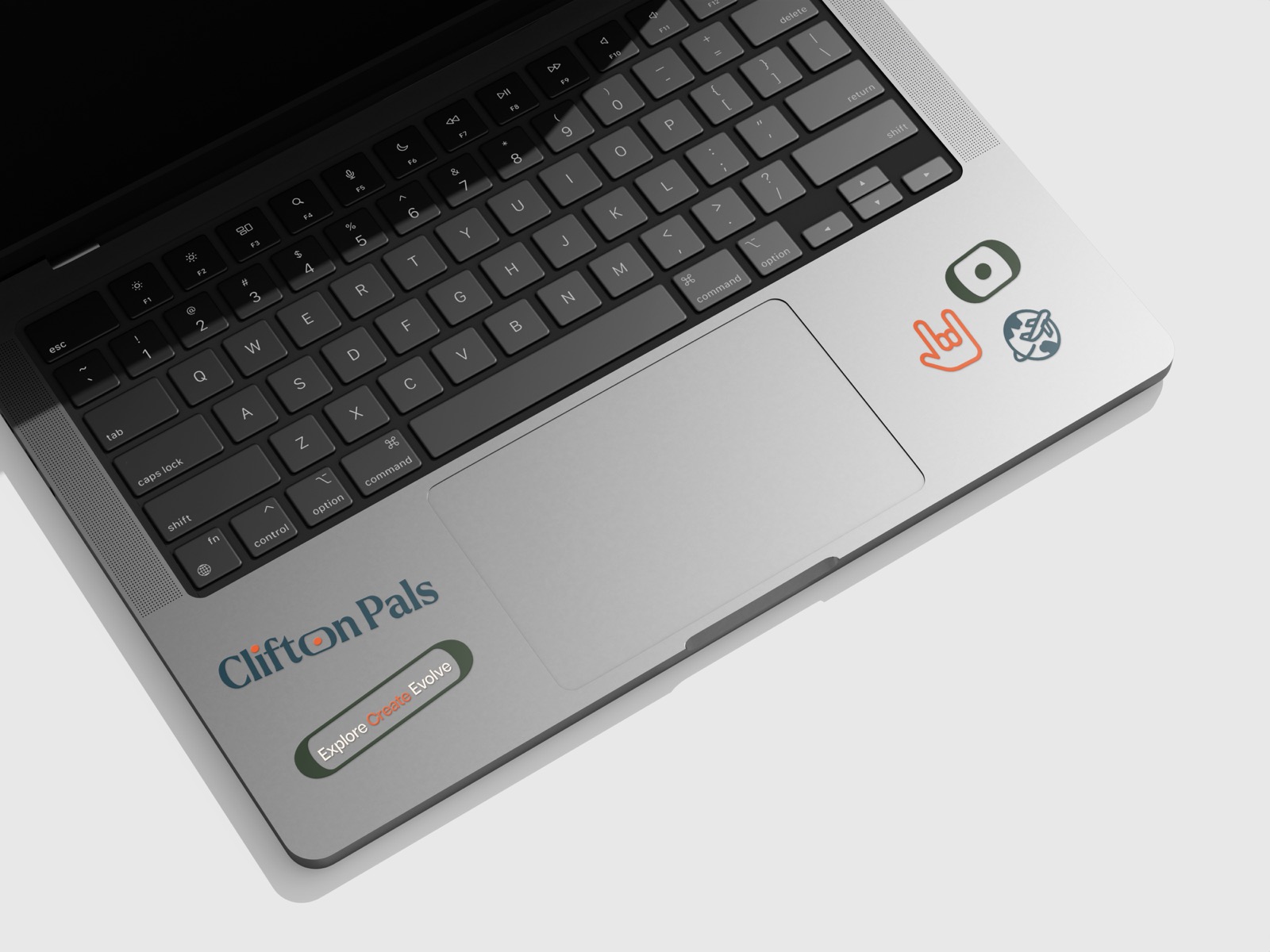 Clifton Pals · sticker laptop