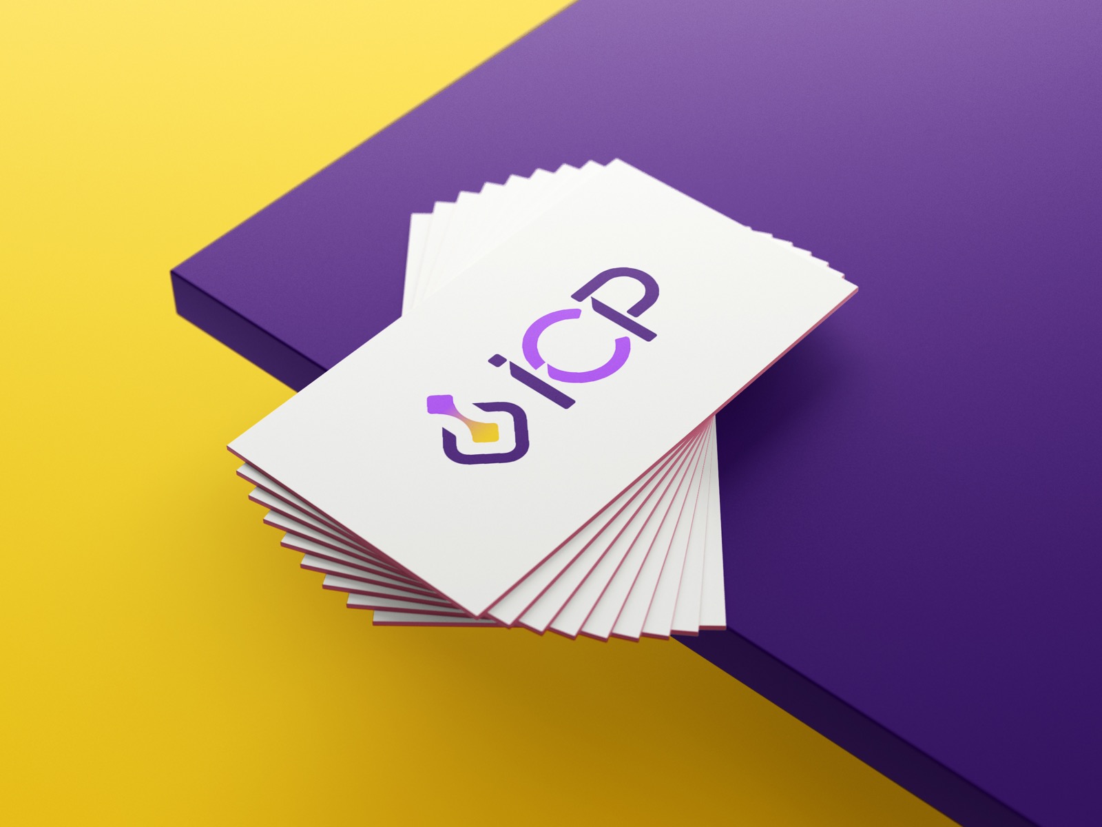 ICP · business card