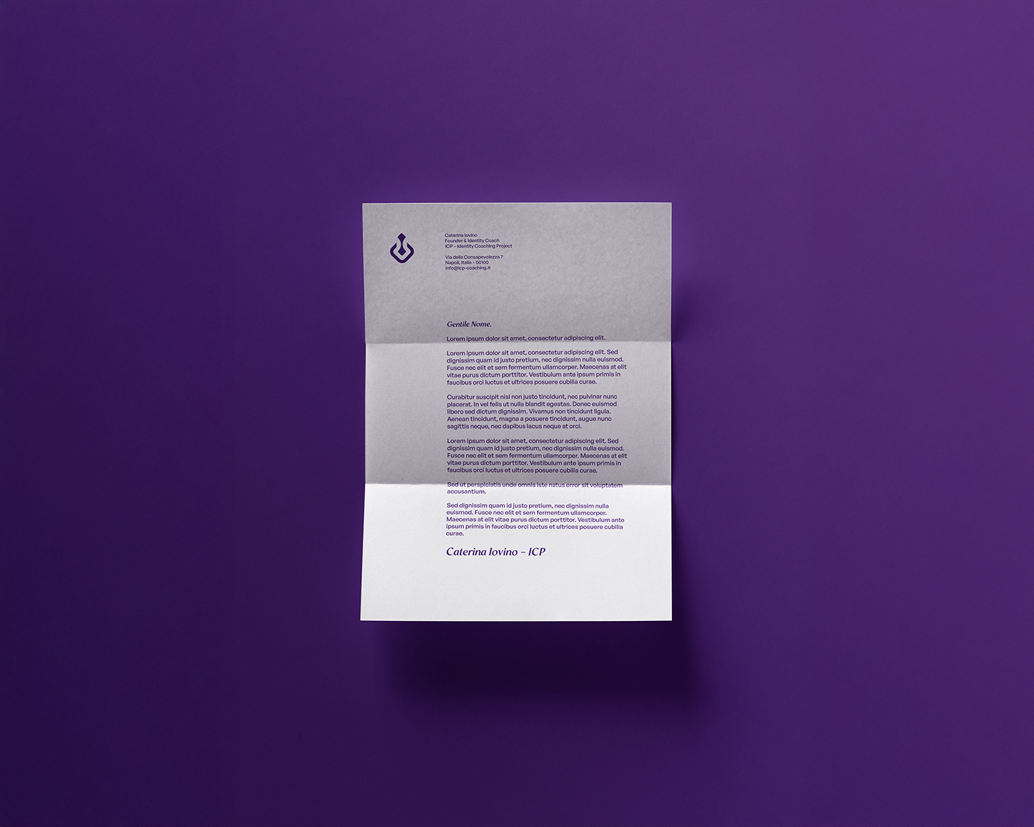 ICP · letterhead